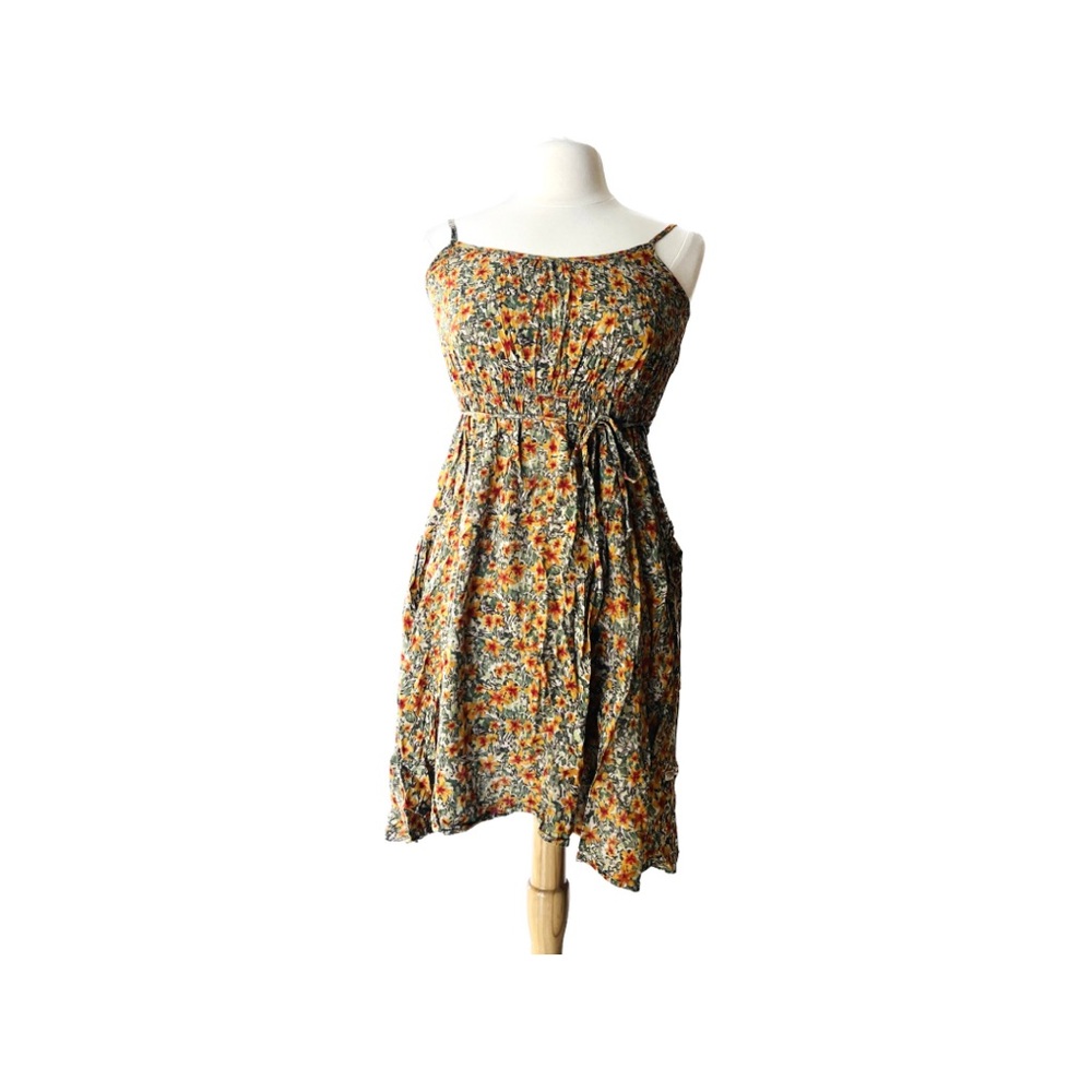 Thursday Island Floral Tie Waist Dress | Size S